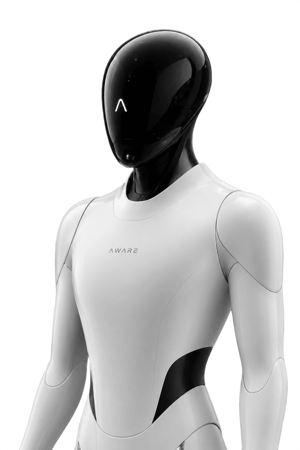 Aware HR 1 humanoid robot bust