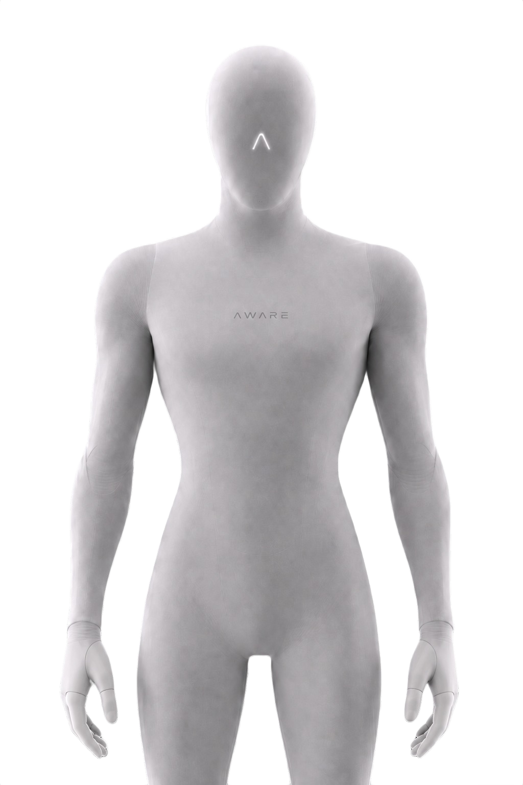 Aware HR 1 humanoid robot bust